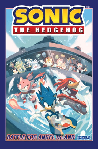 Cover image for 9781684054985 - Sonic the Hedgehog, Vol. 3: Battle For Angel Island
