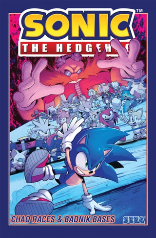 Cover image for 9781684057627 - Sonic The Hedgehog, Vol. 9: Chao Races & Badnik Bases