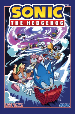 Cover image for 9781684058518 - Sonic The Hedgehog, Vol. 10: Test Run!