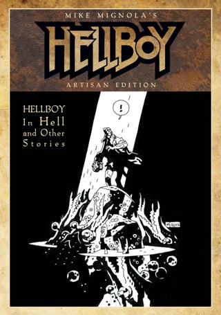Cover image for 9781684058860 - Mike Mignola's Hellboy In Hell and Other Stories Artisan Edition
