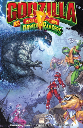 Cover image for 9781684059379 - Godzilla Vs. The Mighty Morphin Power Rangers