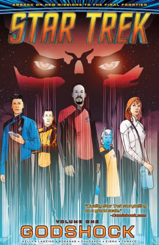 Cover image for 9781684059904 - Star Trek, Vol. 1: Godshock