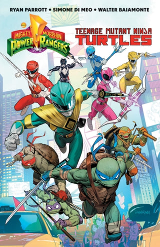 Cover image for 9781684155866 - Mighty Morphin Power Rangers/Teenage Mutant Ninja Turtles