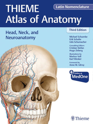 Cover image for 9781684200863 - Head, Neck, and Neuroanatomy (THIEME Atlas of Anatomy), Latin Nomenclature