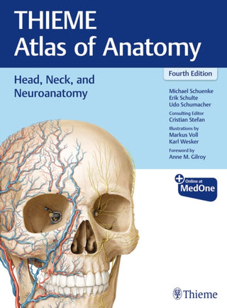 Cover image for 9781684205943 - Head, Neck, and Neuroanatomy (THIEME Atlas of Anatomy)