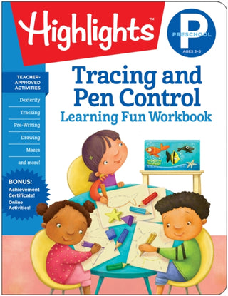 Cover image for 9781684372812 - Preschool Tracing and Pen Control