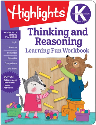 Cover image for 9781684372850 - Kindergarten Thinking and Reasoning