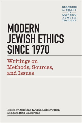 Cover image for 9781684582631 - Modern Jewish Ethics since 1970
