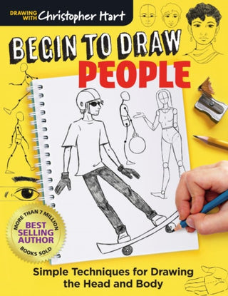 Cover image for 9781684620005 - Begin to Draw People