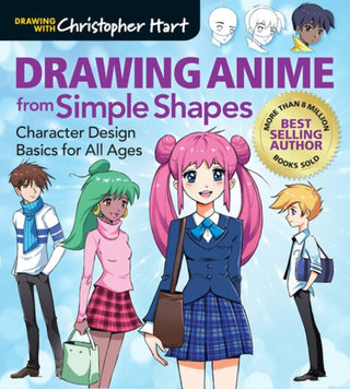 Cover image for 9781684620142 - Drawing Anime from Simple Shapes