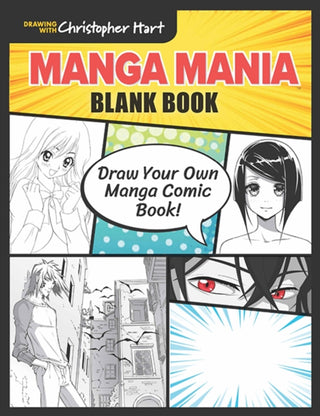 Cover image for 9781684620197 - Manga Mania Blank Book