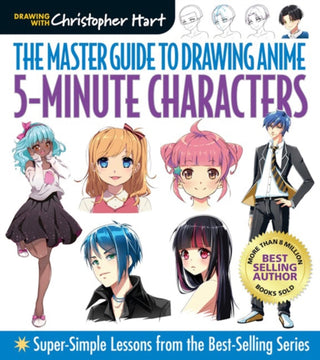 Cover image for 9781684620203 - The Master Guide to Drawing Anime: 5-Minute Characters