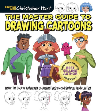 Cover image for 9781684620395 - The Master Guide to Drawing Cartoons