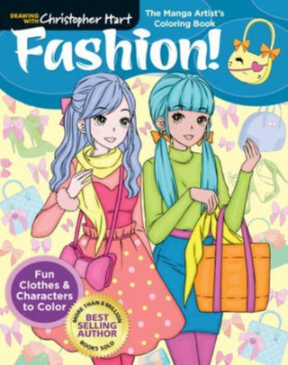 Cover image for 9781684620531 - Manga Artist's Coloring Book: Fashion!