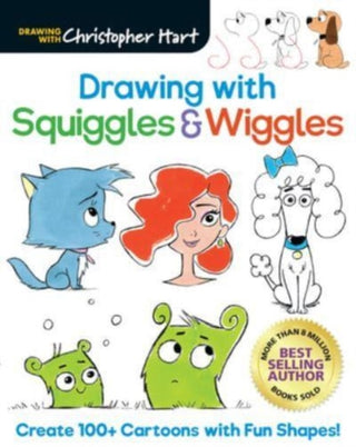 Cover image for 9781684620586 - Drawing with Squiggles & Wiggles
