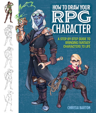 Cover image for 9781684620746 - How to Draw Your RPG Character