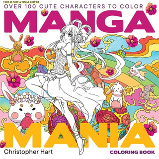 Cover image for 9781684620869 - Manga Mania Coloring Book