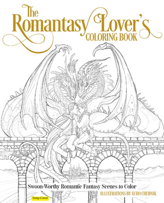Cover image for 9781684620920 - Magical Love: A Romantasy Coloring Book