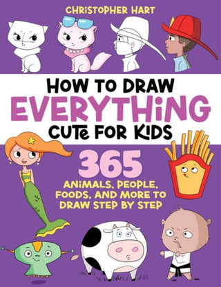 Cover image for 9781684621118 - How to Draw Everything Cute for Kids