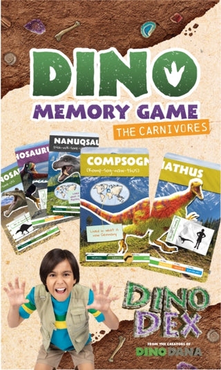 Cover image for 9781684817276 - Dino Memory Game: The Carnivores