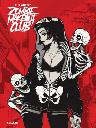 Cover image for 9781684972814 - THE ART OF ZOMBIE MAKEOUT CLUB HC