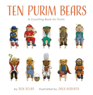 Cover image for 9781685552787 - Ten Purim Bears
