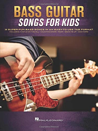 Cover image for 9781705111086 - Bass Guitar Songs for Kids