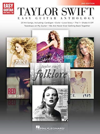 Cover image for 9781705124642 - Taylor Swift - Easy Guitar Anthology