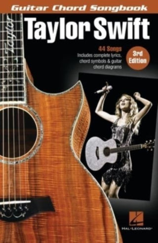 Cover image for 9781705132388 - Taylor Swift - Guitar Chord Songbook - 3rd Edition