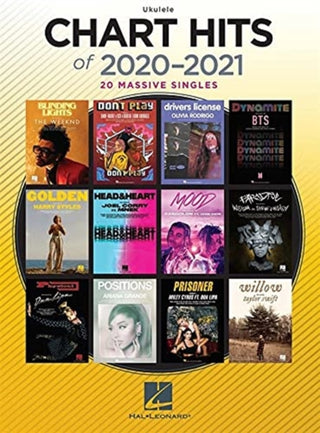 Cover image for 9781705135235 - CHART HITS 0F 2020-2021