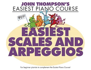 Cover image for 9781705138663 - JOHN THOMPSONS EASIEST SCALES & ARPEGGIO