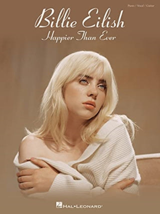 Cover image for 9781705143209 - Billie Eilish - Happier Than Ever