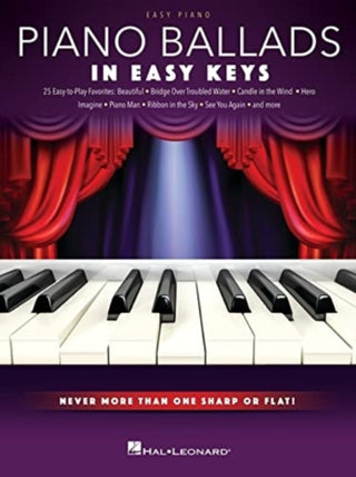 Cover image for 9781705143254 - Piano Ballads - In Easy Keys