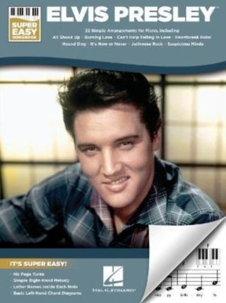 Cover image for 9781705146316 - Elvis Presley - Super Easy Piano