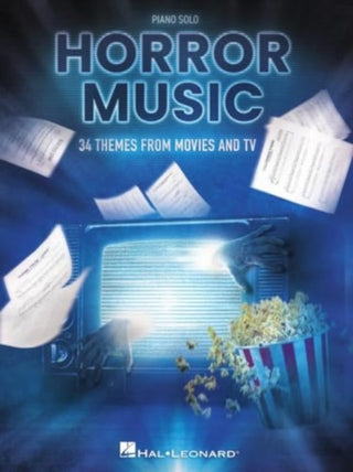 Cover image for 9781705172674 - Horror Music: 34 Themes from Movies and TV Arranged for Piano Solo