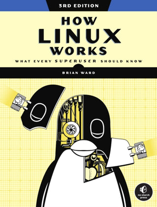 Cover image for 9781718500402 - How Linux Works, 3rd Edition