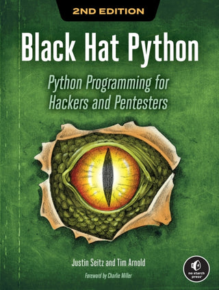 Cover image for 9781718501126 - Black Hat Python, 2nd Edition