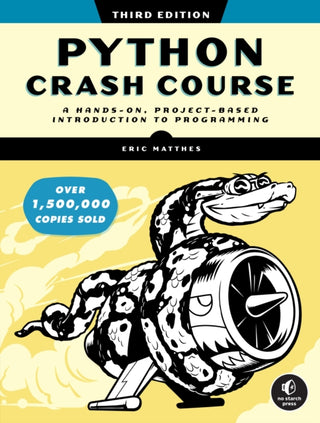 Cover image for 9781718502703 - Python Crash Course, 3rd Edition