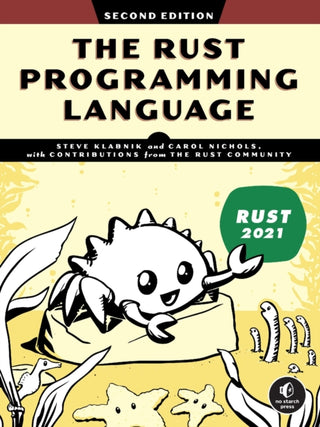 Cover image for 9781718503106 - The Rust Programming Language: 2nd edition