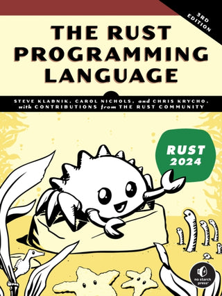Cover image for 9781718504448 - The Rust Programming Language, 3rd Edition