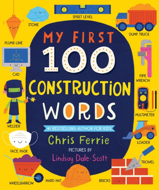 Cover image for 9781728228624 - My First 100 Construction Words