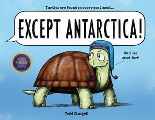 Cover image for 9781728233260 - Except Antarctica
