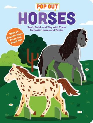 Cover image for 9781728291291 - Pop Out Horses