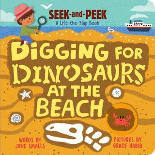 Cover image for 9781728296616 - Digging for Dinosaurs At the Beach