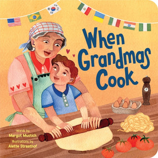 Cover image for 9781728297699 - When Grandmas Cook