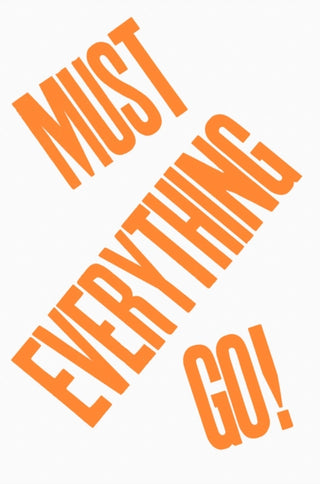 Cover image for 9781733497138 - Everything Must Go!