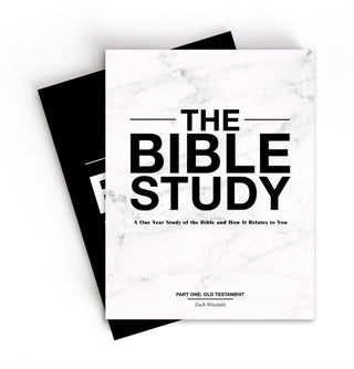 Cover image for 9781737249528 - The Bible Study – A One–Year Study of the Bible and How It Relates to You