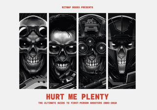 Cover image for 9781738401512 - Hurt Me Plenty: The Ultimate Guide to First-Person Shooters 2003 - 2010
