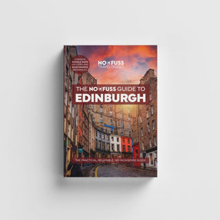 Cover image for 9781738444281 - Edinburgh Travel Guide Book – The No Fuss Guide To Edinburgh (Travel Friendly)