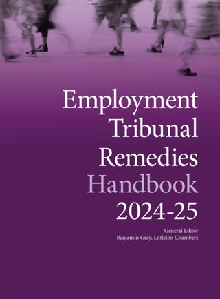 Cover image for 9781738535507 - Employment Tribunal Remedies Handbook 2024-25